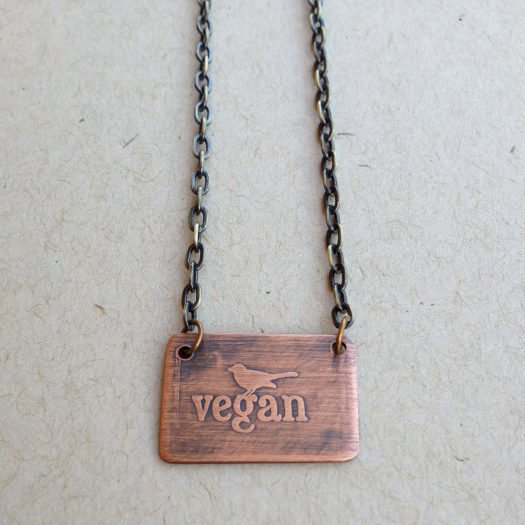 Vegan Bird Necklace