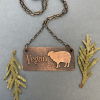 Vegan Sheep Necklace