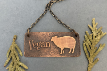 Vegan Sheep Necklace